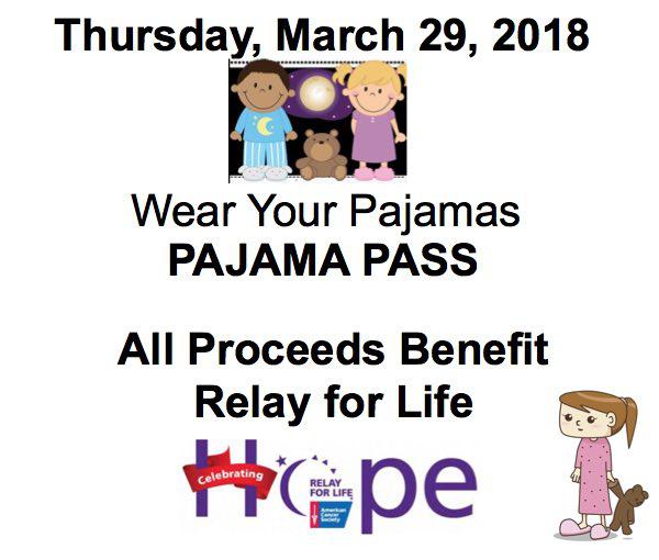 Southwest Elementary - Pay $1 and Wear PJs to School March 29th
