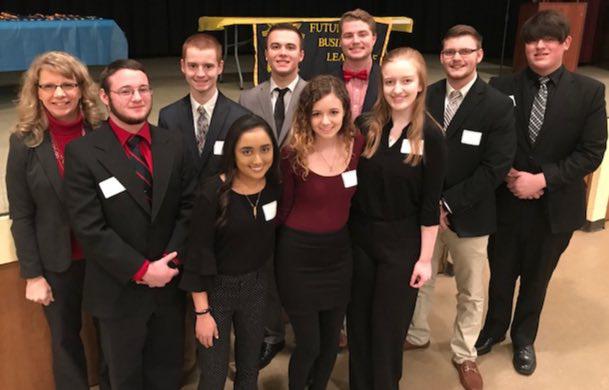 Dexter FBLA Members Place at District Level