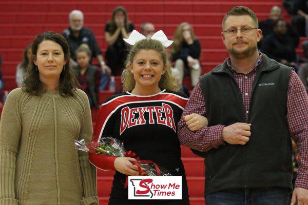 DHS Winter Sports Senior Night Featuring Maci Daniels