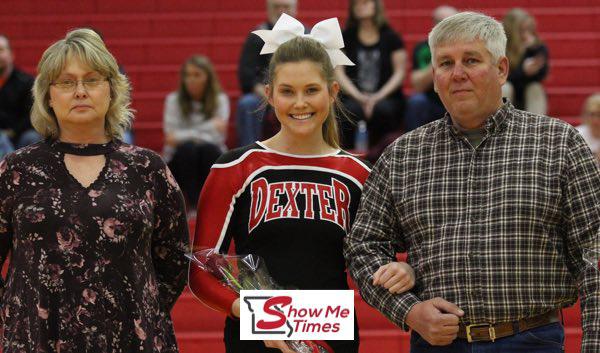 DHS Winter Sports Senior Night Featuring Britney Hubbard.