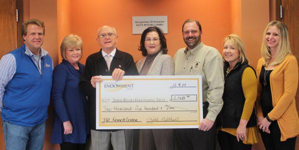 Keith Mitchell Family Makes Named Gift to Three Rivers in Kennett