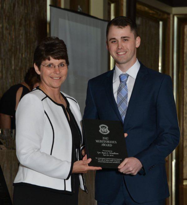 Dexter Native Honored with Meritorious Service Award