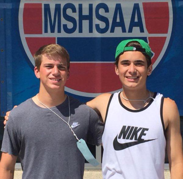 Bearcat Duo Play in State Tennis Championship at Cooper Tennis Complex