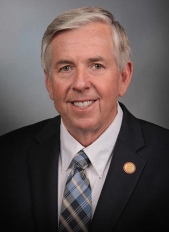 Swearing in of New MO Governor Mike Parson