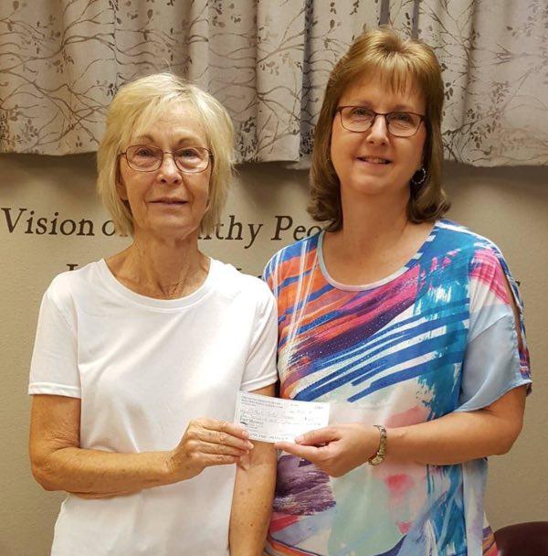 Sunday School Class Donates to Mother-to-Mother Program