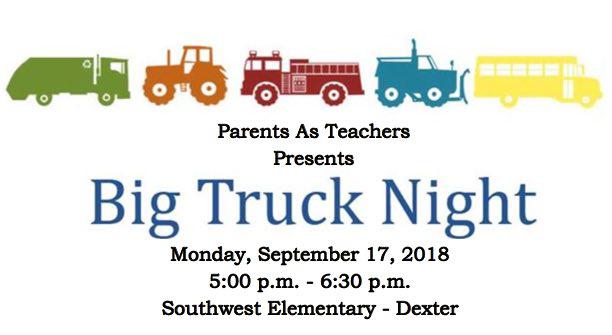 Parents As Teachers Big Truck Night at Southwest Elementary