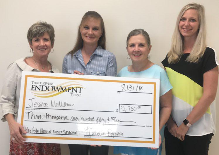 Three Rivers College Student is Awarded Funds from the Velma Foster Memorial Nursing Scholarship
