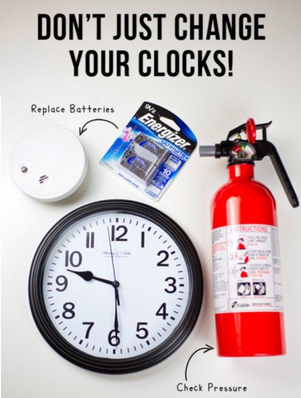 Daylight Saving Time Ends Sunday, November 4th