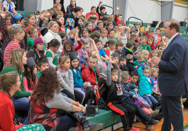 Congressman Smith Meets with Zalma Elementary Students
