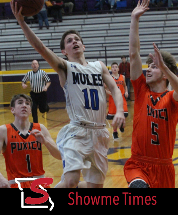 #2 Bernie Beats #7 Puxico in Game #3 of the SCAA Varsity BB Tournament