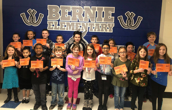Bernie Elementary Positive Office Referral Awards