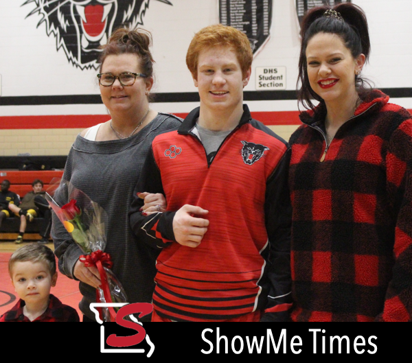 2019 DHS Wrestling Senior Night Featuring Wyatt Chastain