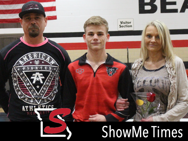 2019 DHS Wrestling Senior Night Featuring Dawson Jones