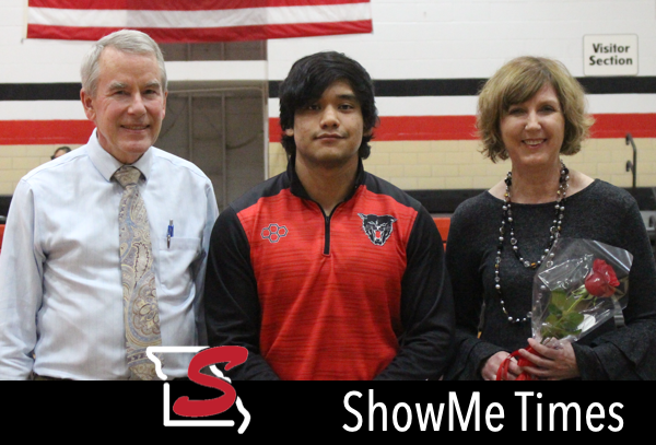 2019 DHS Wrestling Senior Night Featuring Hunter Lawrence