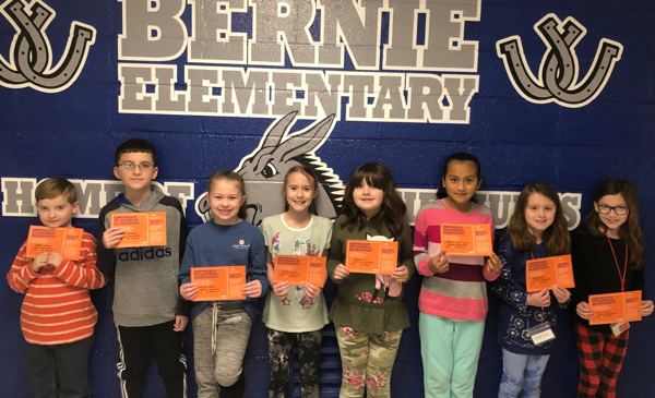 Bernie Positive Office Referrals for Week February 19th