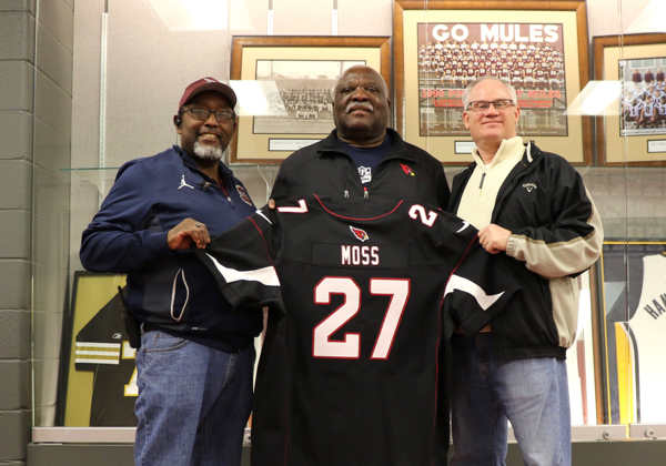 Former Pro Athlete Donates Memorabilia to Alma Mater