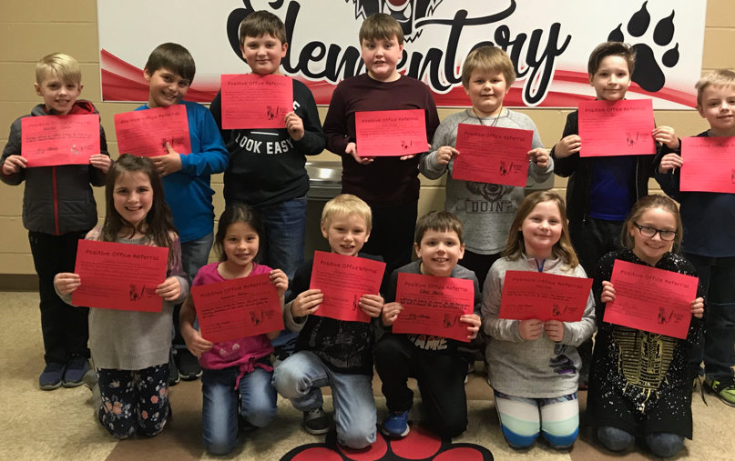 Southwest Elementary 2nd Grade Students Earn POR Certificates