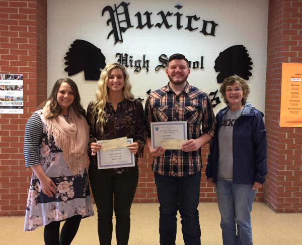 Elks Students of the Month for February 2019