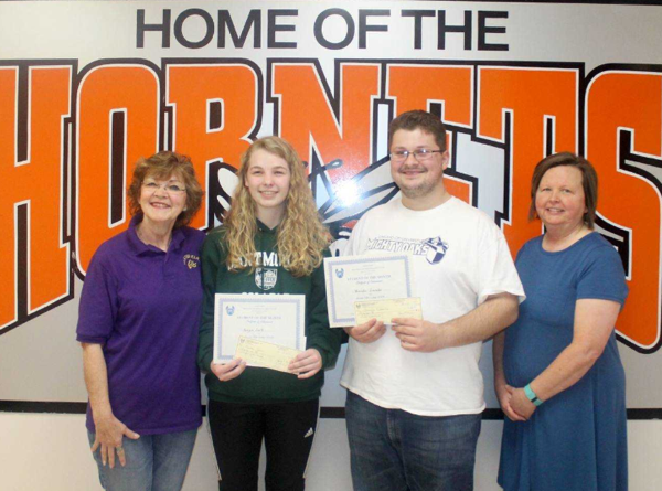 Elks Students of the Month for March 2019