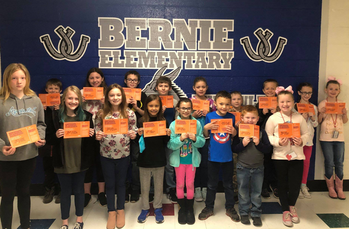 Bernie students Earn Positive Office Referral Awards