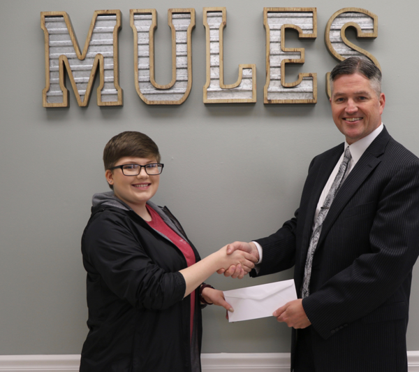Hall earns $1,000 Foundation Scholarship
