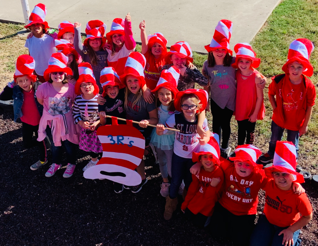 Second Grade Classroom Earns 3Rs Flag for September