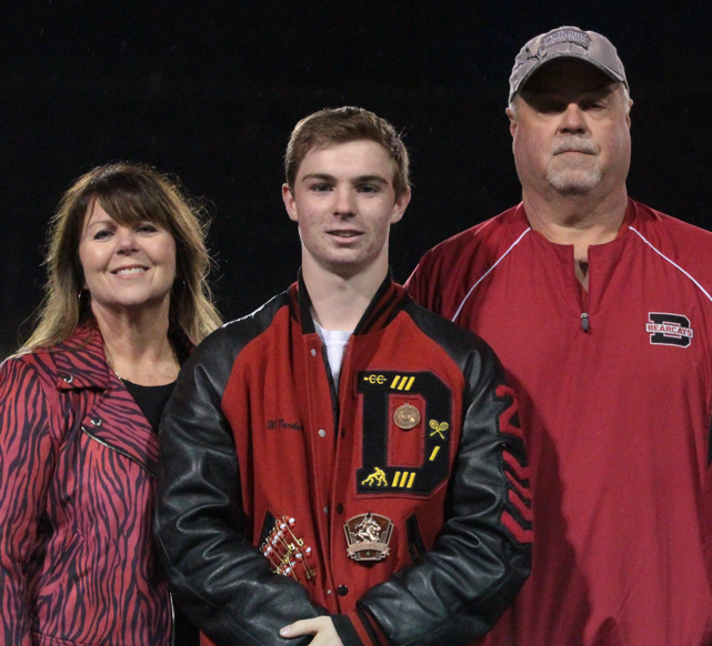 2019 DHS Fall Activities Senior Night Featuring Wyatt Parker