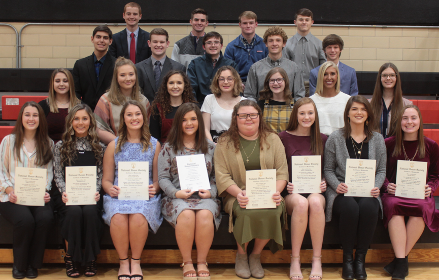 2019 DHS National Honor Society Induction Held