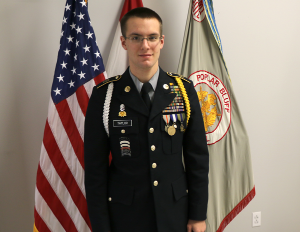 Taylor Earns Second Four-Year Army Scholarship for PBHS