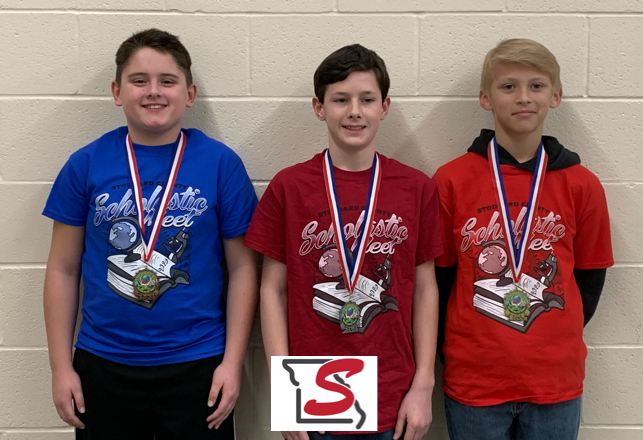 6th Grade 2020 Scholastic Meet Math Winners
