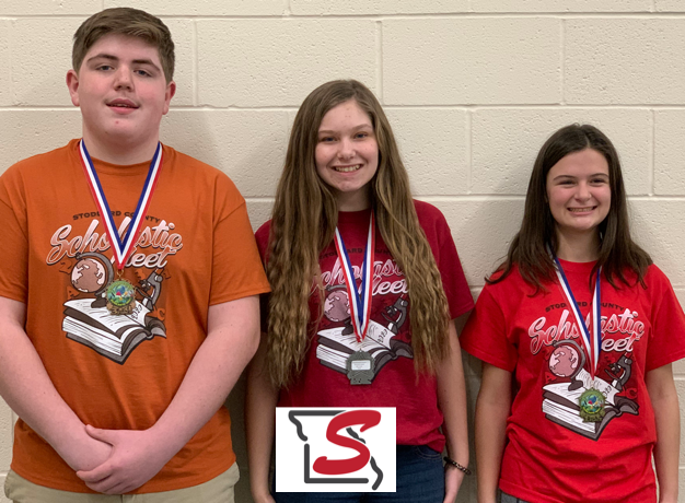 8th Grade 2020 Scholastic Meet Math Winners