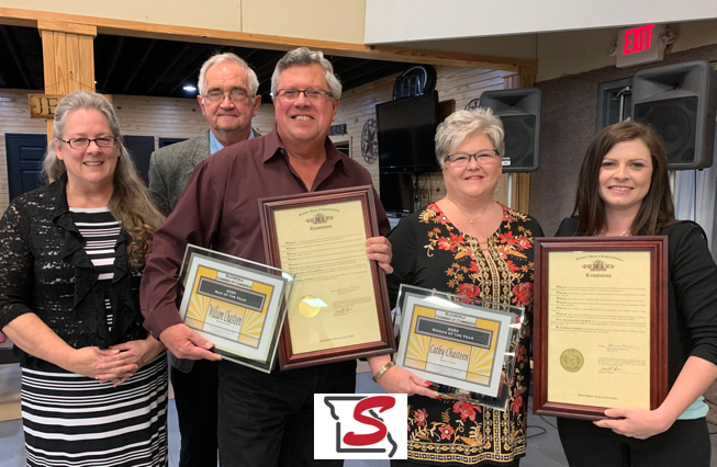 William and Cathy Chasteen Named 2020 Bloomfield Chamber Man and Woman of the Year