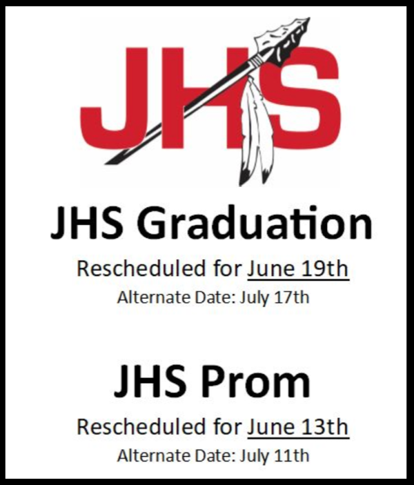 Jackson High School Announces New Dates for Prom and Graduation 2020