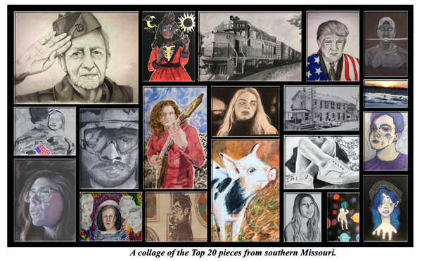 Congressman Jason Smith Announces Cape Area Student Winner of 2020 Congressional Art Competition, Top 20 Pieces