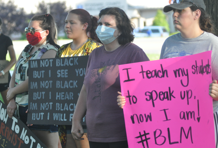 Peaceful Protest Held in Dexter