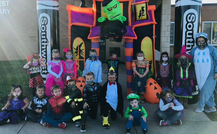 Kindergarten Class Earns 3Rs Flag for October 2020