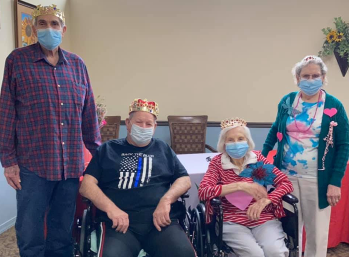 Central Gardens Celebrates Valentine's Day with Royalty