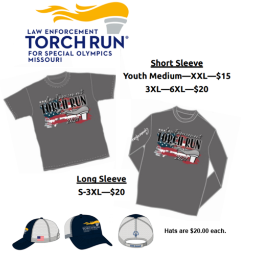 Dexter Police Dept Fundraiser for Special Olympics - Purchase a t-shirt, support an athlete!