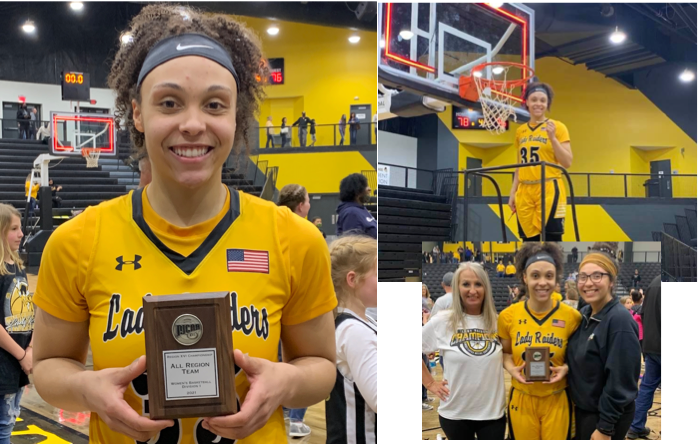 TRC Chaylea Mosby Named MVP of Region
