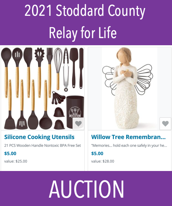 2021 Stoddard County Relay for Life Auction Set to Begin Monday, May 3rd