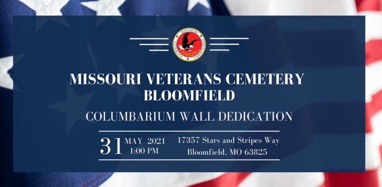 2021 Memorial Day Ceremony Set at Veterans Cemetery
