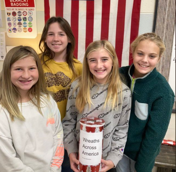 DMS 6th Grade Social Studies Classes Raising Money for Wreaths Across America