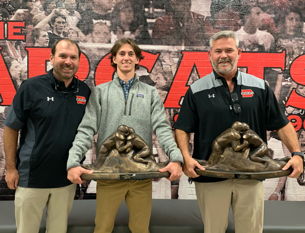 Coach Aaron Pixley Receives Honorary Charles Bland Award