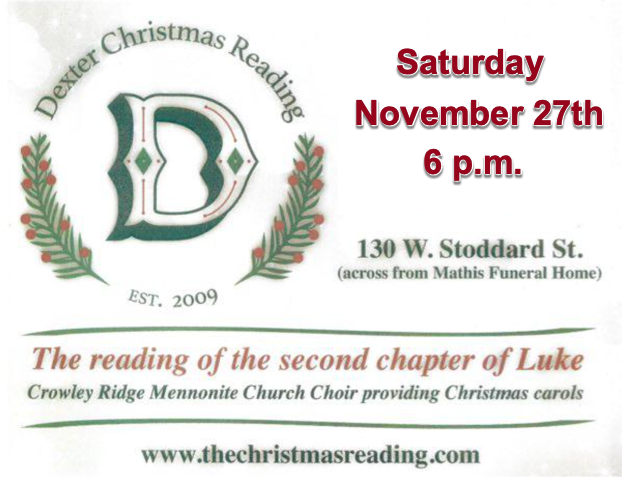 13th Annual Mathis Christmas Reading Set for Saturday Evening