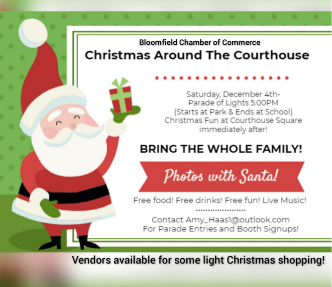 Christmas Around the Courthouse and Parade of Lights Event
