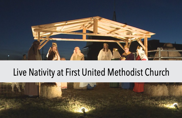 First United Methodist Church to Host Live Nativity