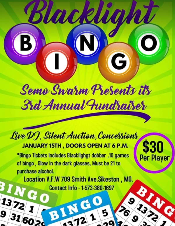 SEMO Swarm Presents its 3rd Annual Fundraiser