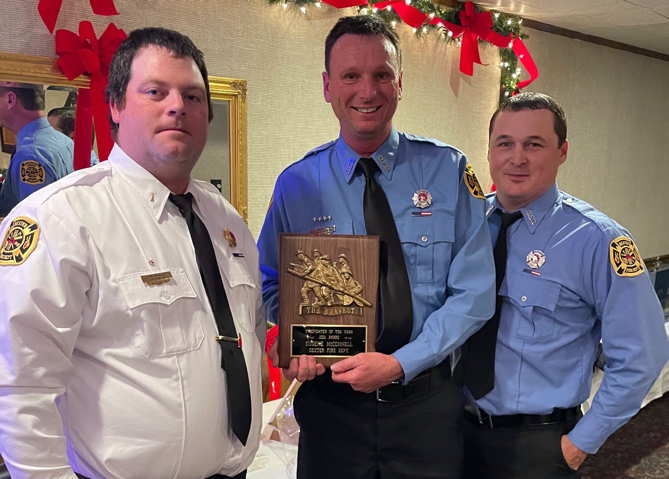 Eugene McConnell Named 2022 Dexter Fire Fighter of the Year