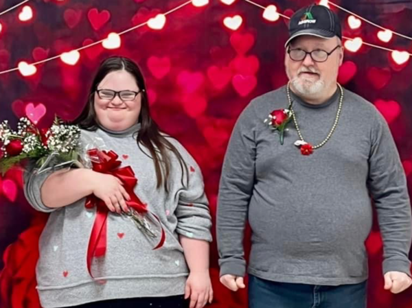 2022 Valentine's Queen and King at the Stoddard County ARC