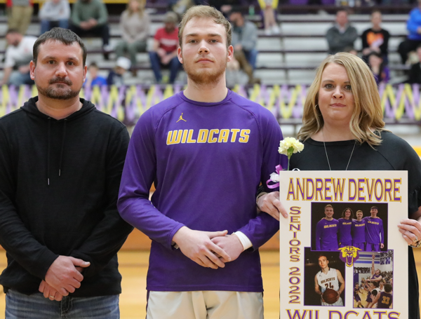 2022 Bloomfield High School Sports Senior Night Featuring Andrew DeVore